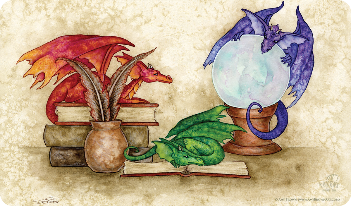 New Gaming Mats for MTG – Amy Brown Art