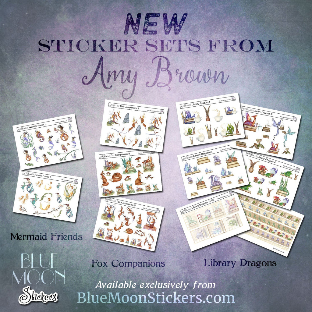 Blue Moon Studios - Cross Stitch Charts & Planner Stickers