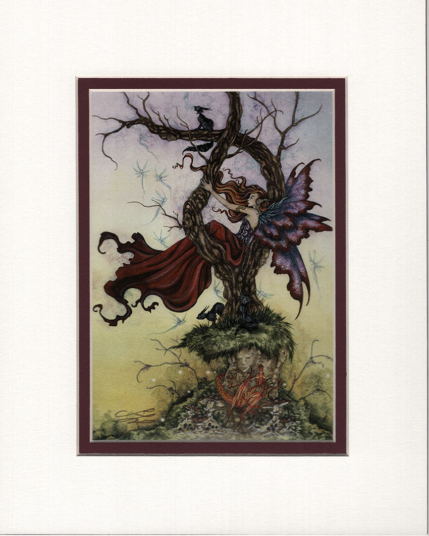 Matted Print - What Dreams May Come