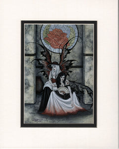 Matted Print - Smoke & Ash