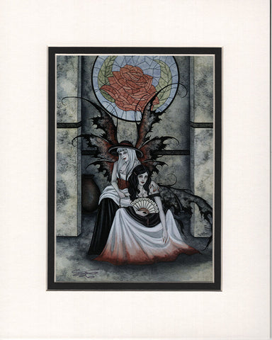 Matted Print - Smoke & Ash