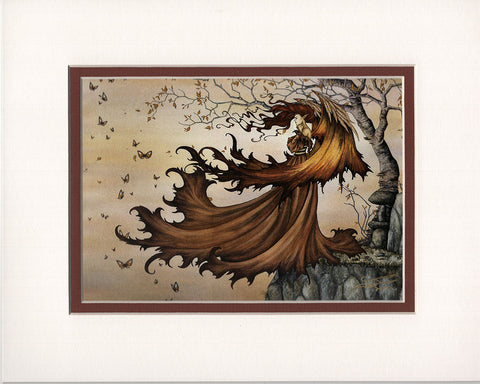 Matted Print - Passage To Autumn