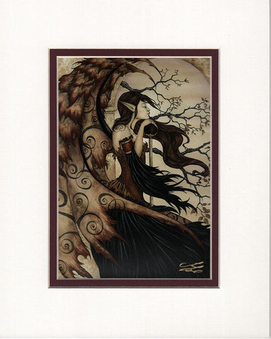 Matted Print - Contemplation