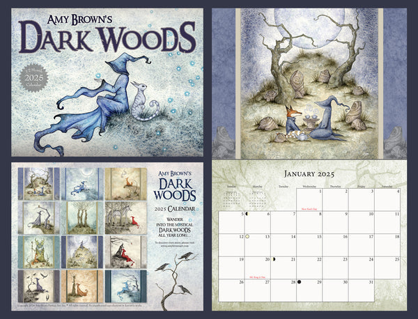 2025 DARK WOODS CALENDAR