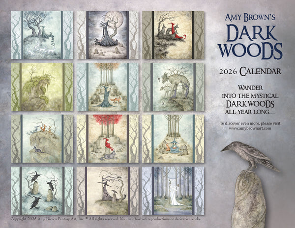 2026 DARK WOODS CALENDAR