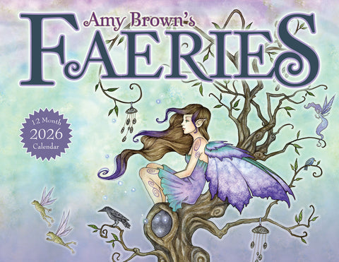 image of cover of 2026 Faeries calendar