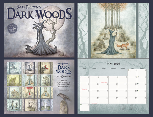 2026 DARK WOODS CALENDAR