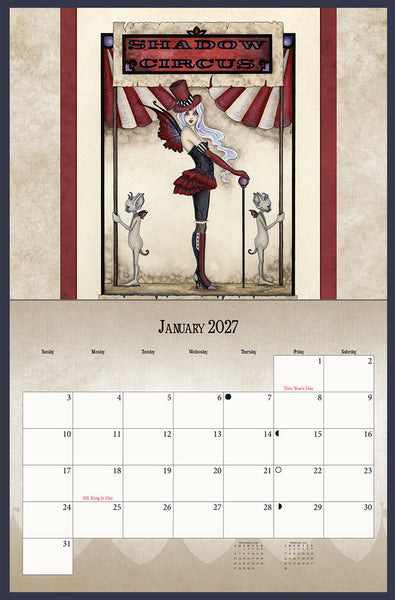 2027 CALENDAR - Shadow Circus *limited