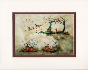 Matted Print - Leap