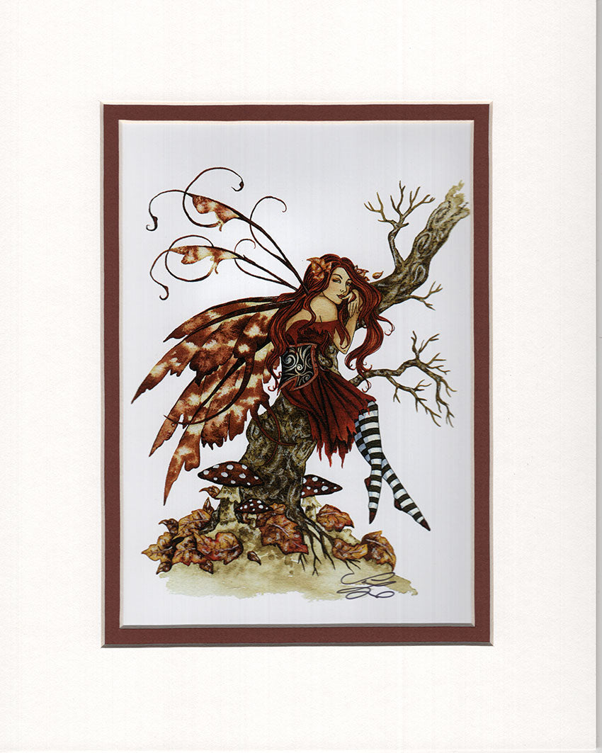 Matted Print - Autumn Daydream