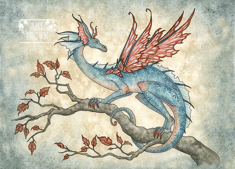5x7 MINI-PRINT - Autumn Wings