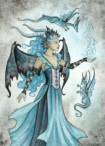 5x7 MINI-PRINT - Blue Magick