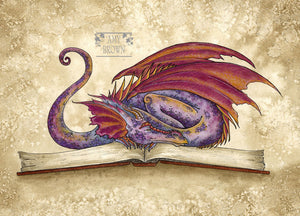 5x7 MINI-PRINT - Bookwyrm