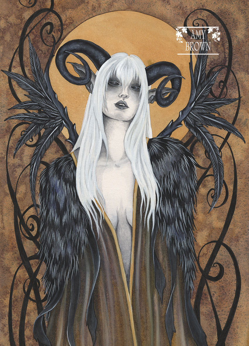 5x7 MINI-PRINT - Capricorn