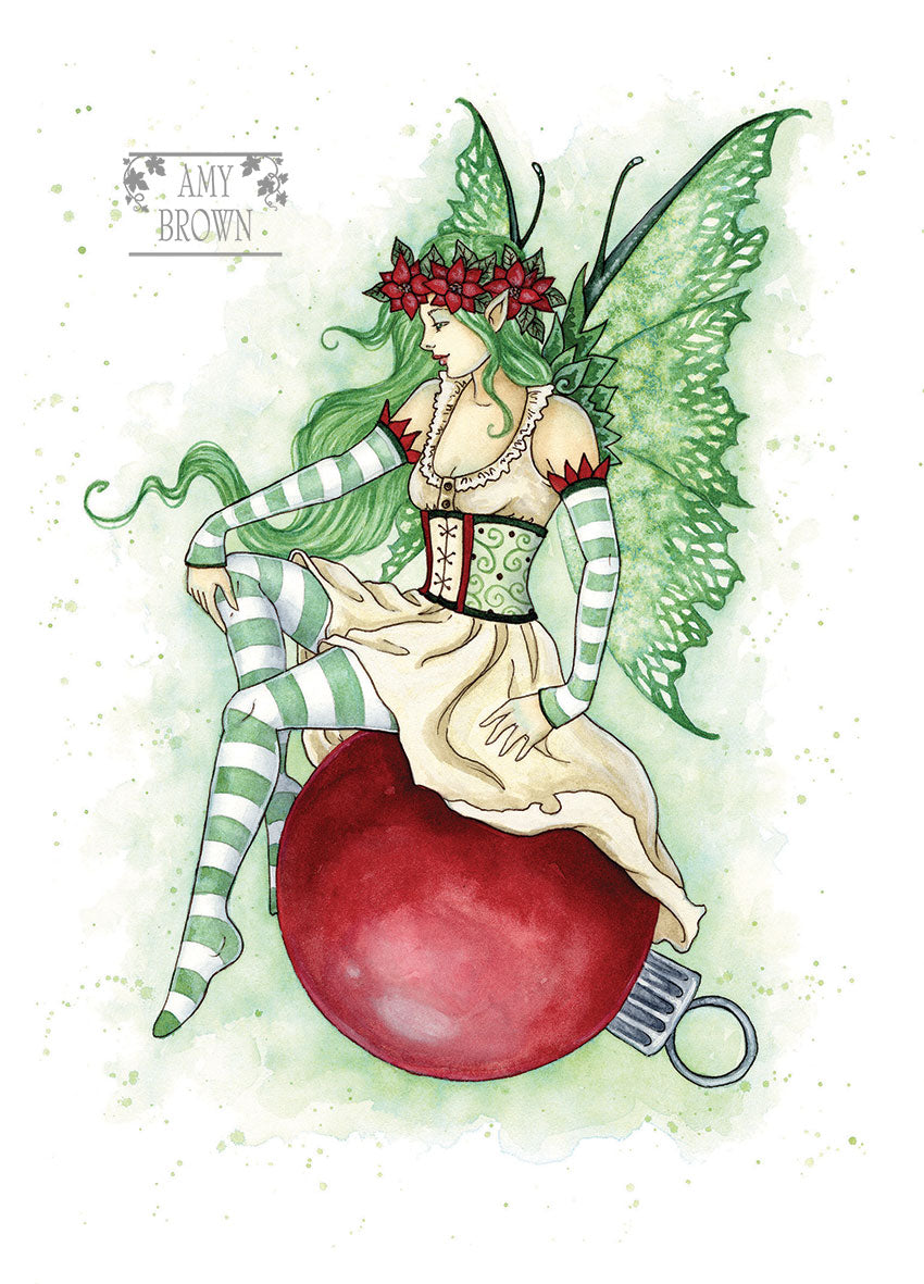 5x7 MINI-PRINT - Christmas Fae