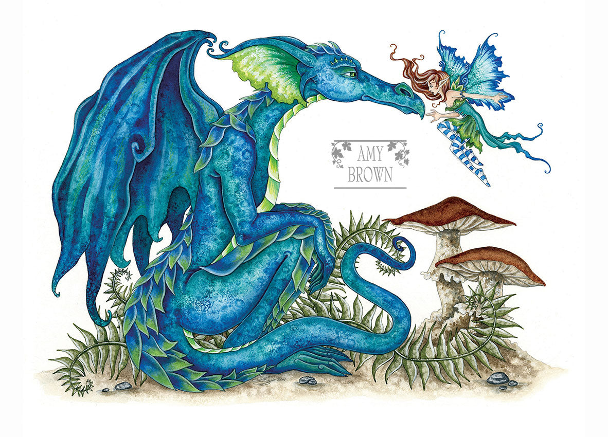 5x7 MINI-PRINT - Close Encounter
