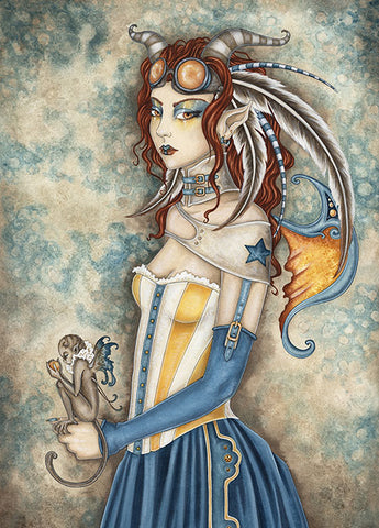 5x7 MINI-PRINT - Cordelia 1 LEFT