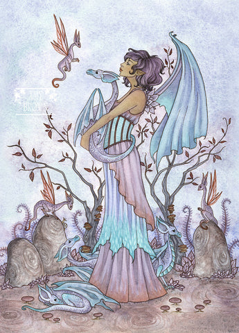 5x7 MINI-PRINT - Dragon Keeper