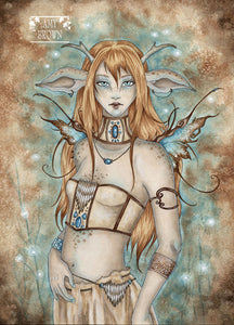 5x7 MINI-PRINT - Faun