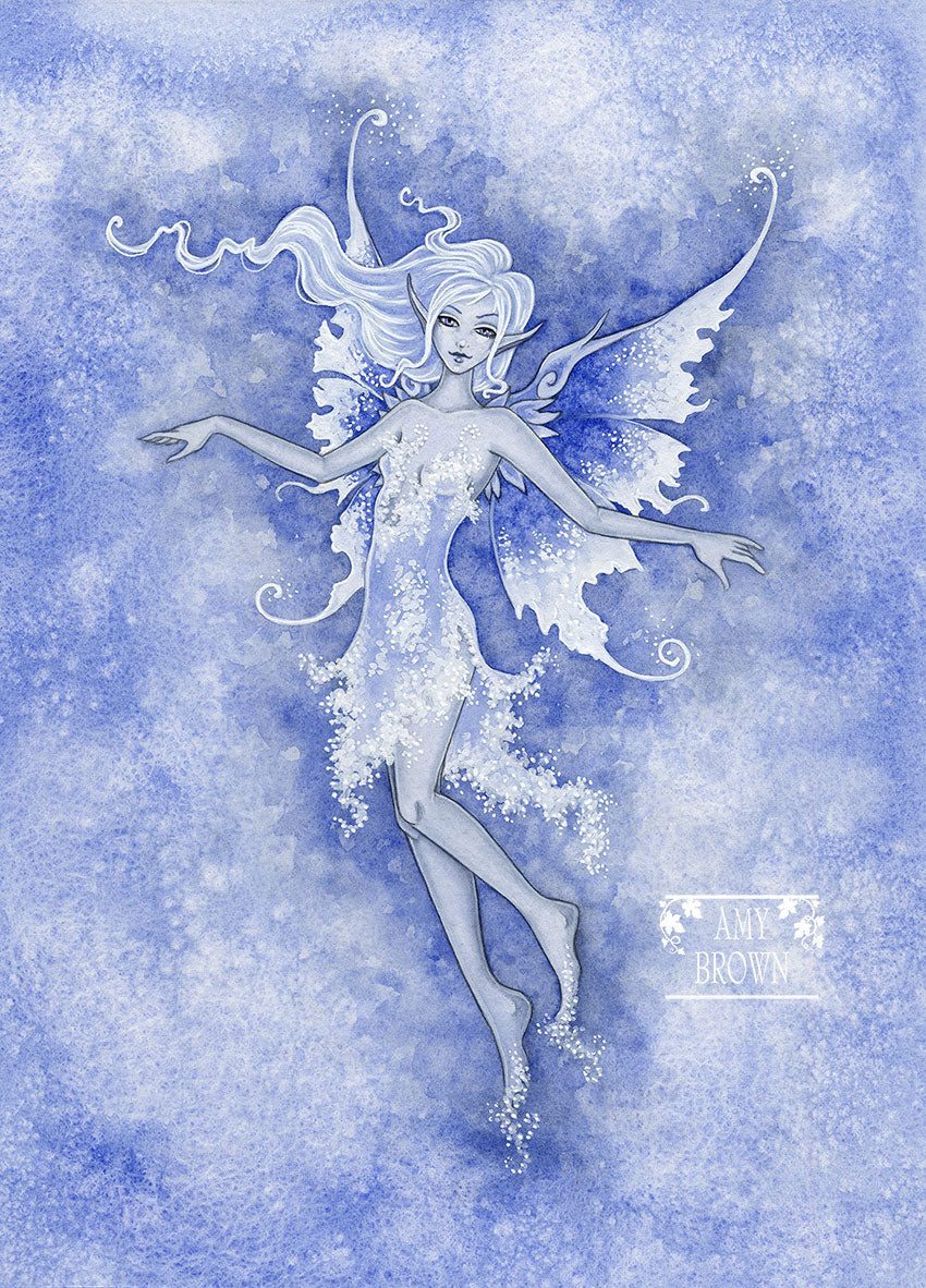 5x7 MINI-PRINT - Frost Fairy