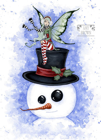 5x7 MINI-PRINT - Frosty Friends