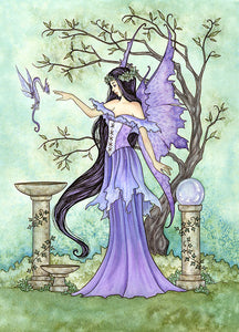 5x7 MINI-PRINT - Garden Greeting 2 LEFT