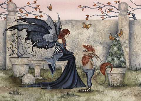 5x7 MINI-PRINT - Gossip 2 LEFT
