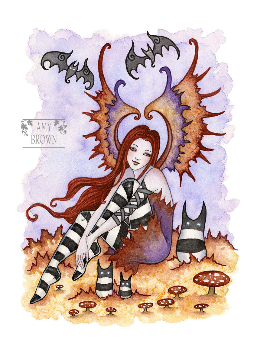5x7 MINI-PRINT - The Halloween Gang