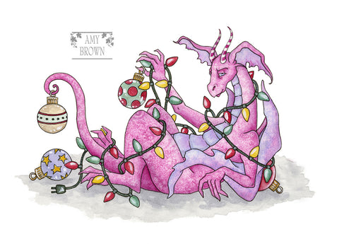 5x7 MINI-PRINT - Hectic Holiday