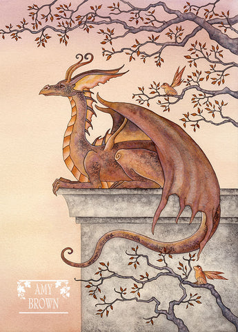 5x7 MINI-PRINT - Keeping Watch