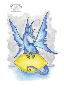 5x7 MINI-PRINT - Lemon Dragon