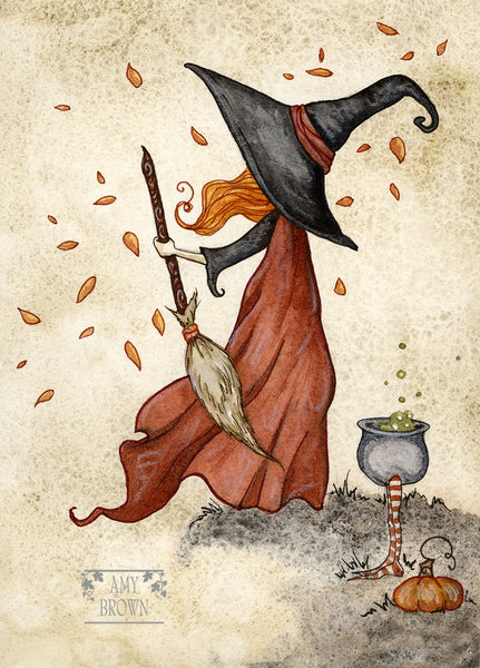 5x7 Mini Print SET -  Little Witches *1 LEFT