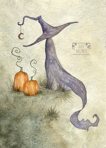 SMALL WATERCOLOR PAINTING - Mage III