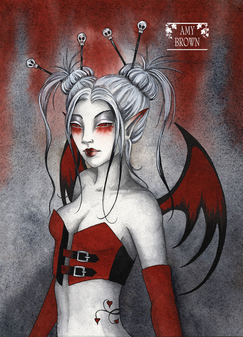 5x7 MINI-PRINT - Maxine