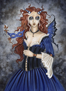 5x7 MINI-PRINT - Midnight Masquerade 3 LEFT