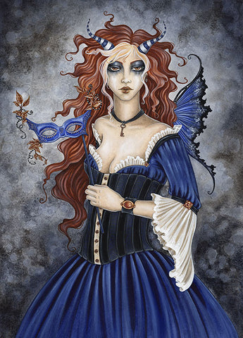 5x7 MINI-PRINT - Midnight Masquerade