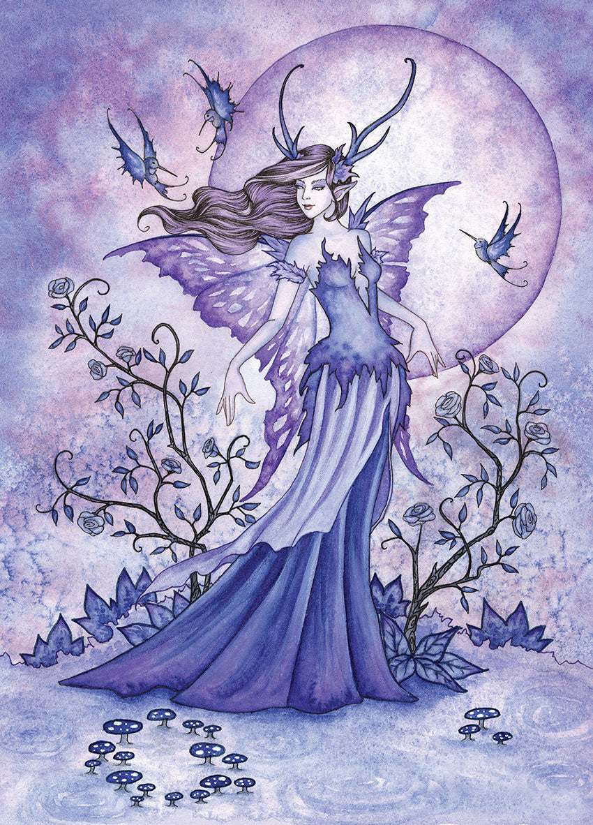 5x7 MINI-PRINT - Night Garden
