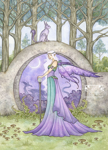 5x7 MINI-PRINT - The Night Gate