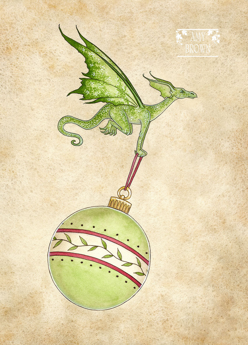 5x7 MINI-PRINT - Ornament Thief