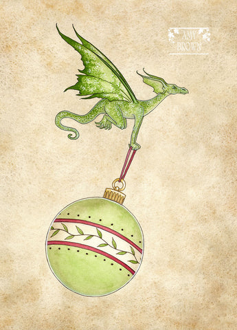 5x7 MINI-PRINT - Ornament Thief