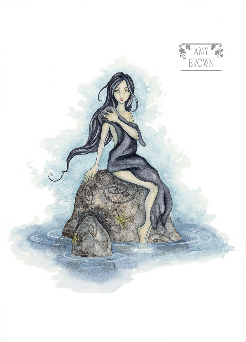 5x7 MINI-PRINT - Selkie