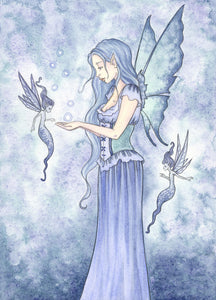 WATERCOLOR PAINTING - Sprite Magick 5x7