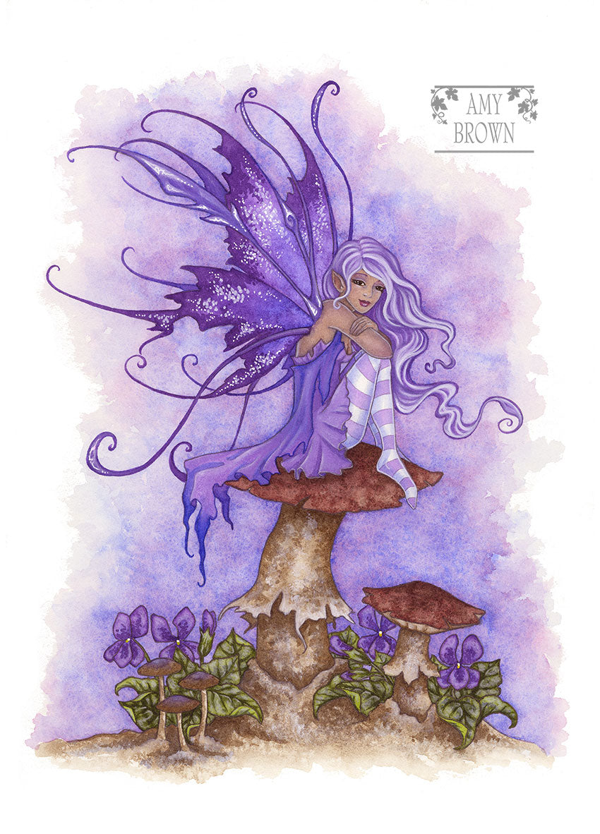 5x7 MINI-PRINT - Violet (2015)