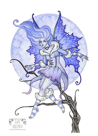 5x7 MINI-PRINT - Winter Sprite