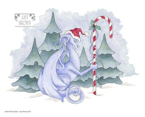 8x10 Print -  North Pole Guardian