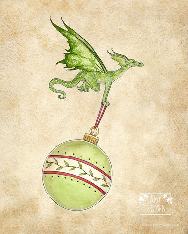 8x10 Print -  Ornament Thief