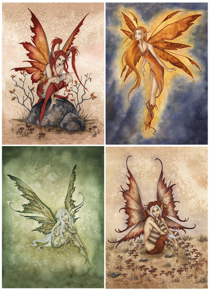 collection of classic Amy Brown Faeries