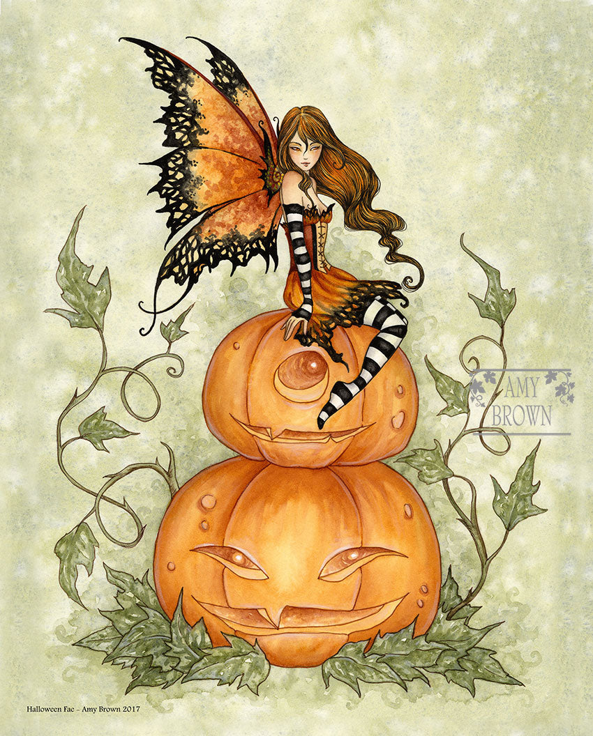 8x10 Print -  Halloween Fae
