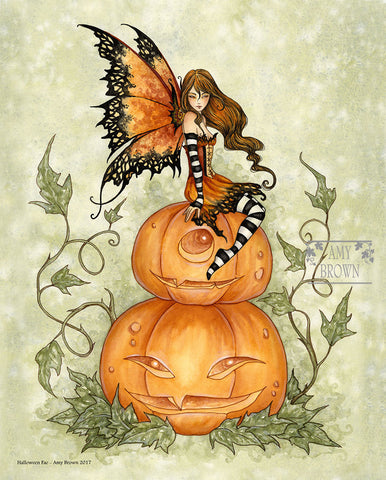 8x10 Print -  Halloween Fae