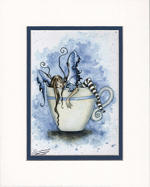 Matted Print - I Need Coffee